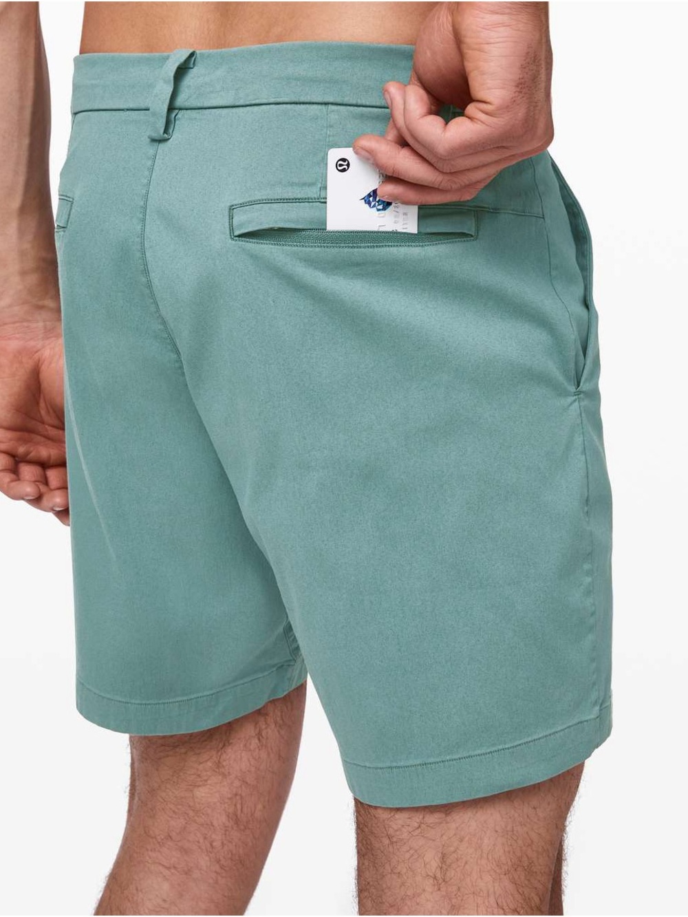 Lululemon Commission‎ Short 7" *Dye
In Washed Aquatic Green. - Picture 2 of 10